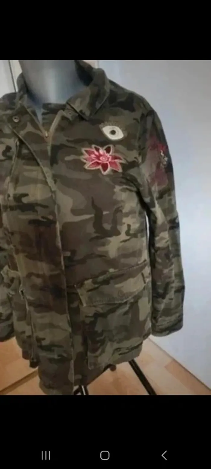 Veste style militaire femme 38 - photo numéro 3