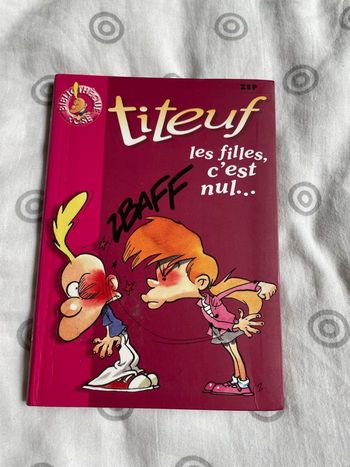 Livre titeuf les filles c’est nul…