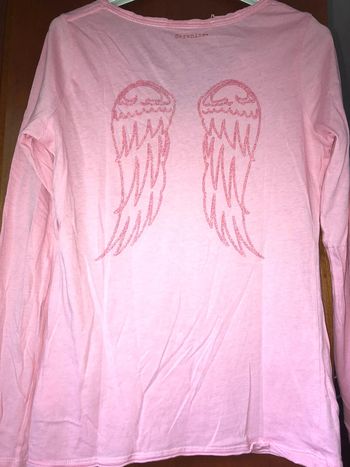 T-shirt manches longues rose Berenice 34/36