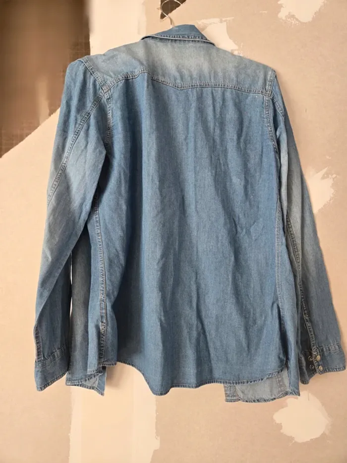 Chemise en jeans Esmara - photo numéro 2