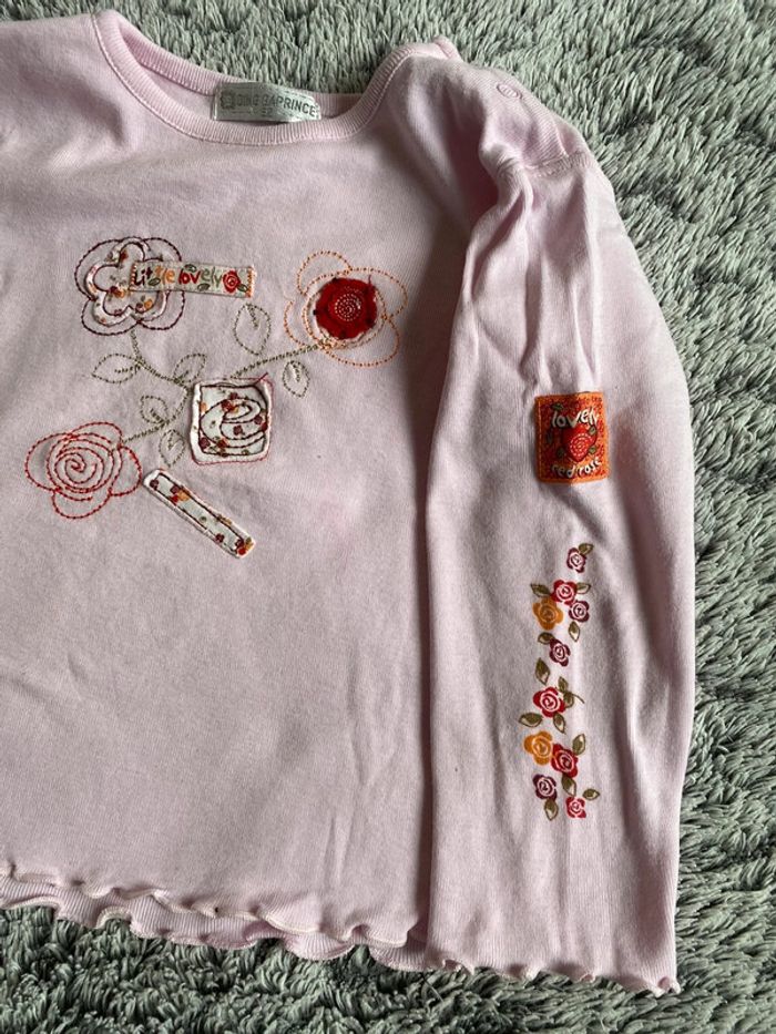 Teeshirt manches longues - taille 2 ans - photo numéro 4