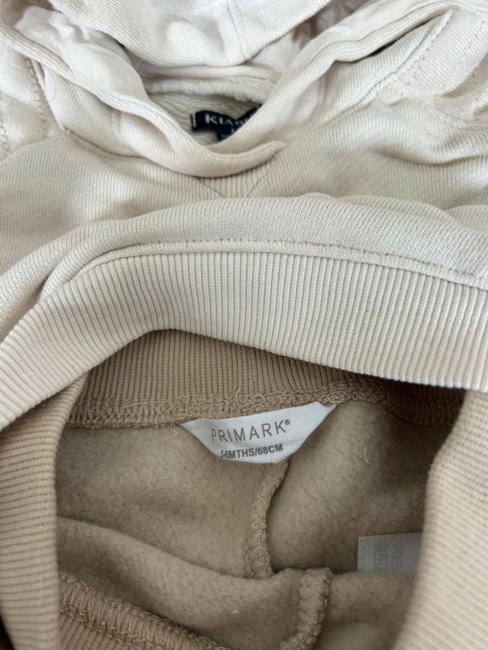 Ensemble beige taille 6 mois - photo numéro 3