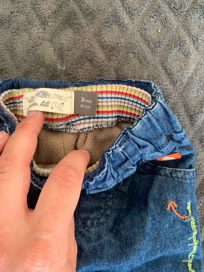 Lot de 9 pantalons \ jeans bébé 3 mois - photo numéro 17