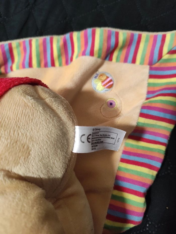 Lot de 2 doudous Winnie l'ourson et Porcinet - photo numéro 5