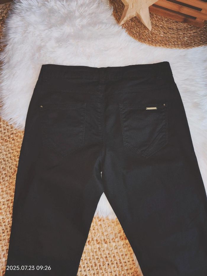 Pantalon skinny noir camaïeu 36 - photo numéro 4