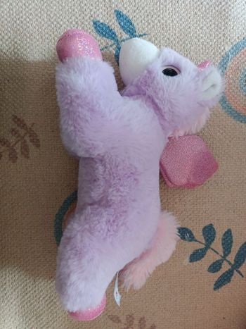 Licorne violette rose nicotoy