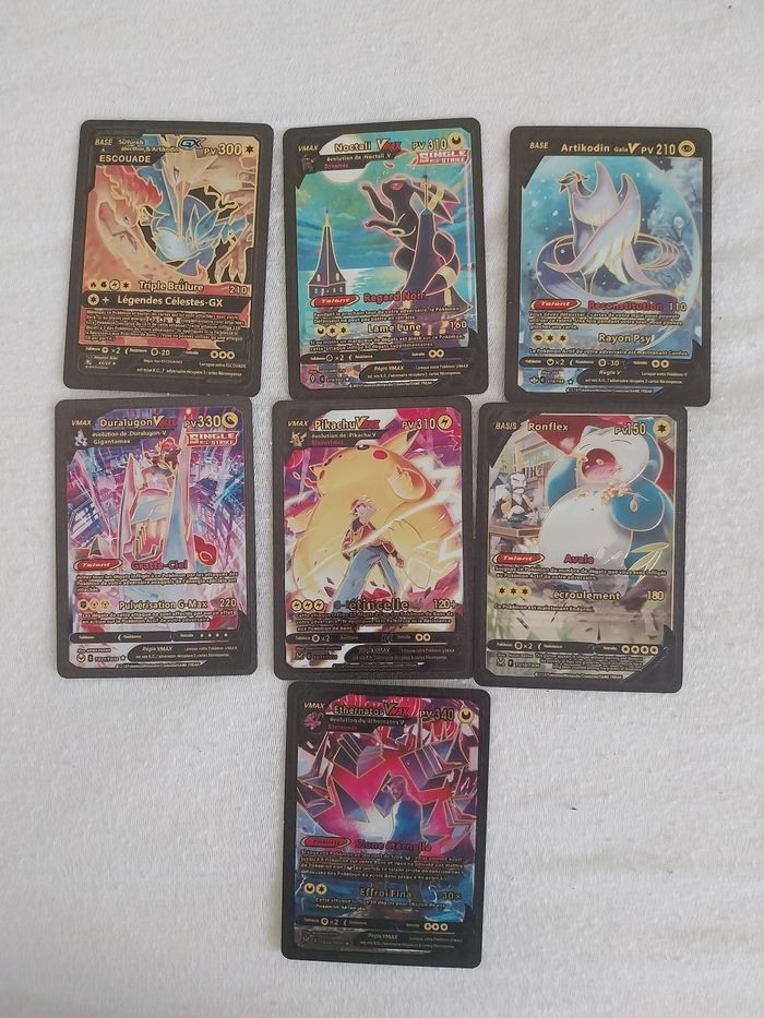 Cartes pokémon rare