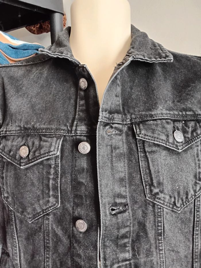 Veste en jeans taille 36 kiabi 🌹 - photo numéro 3