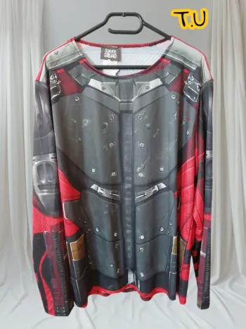T shirt manche longue T.U suicide squad neuf