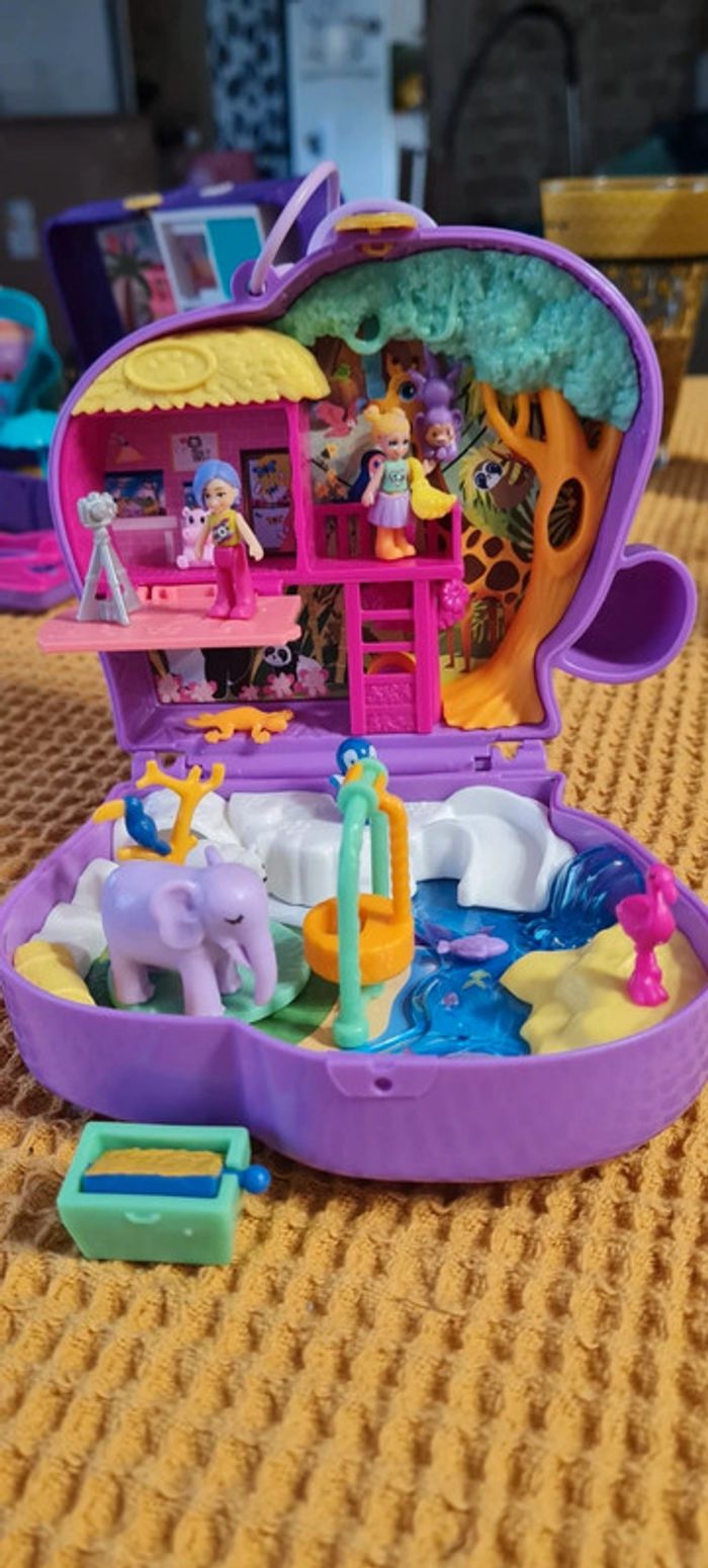 Mini polly pocket éléphant - photo numéro 2