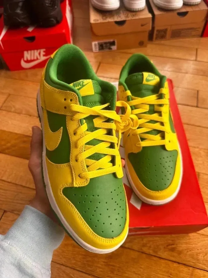 Dunk low reverse brazil taille 44 neuve - photo numéro 3