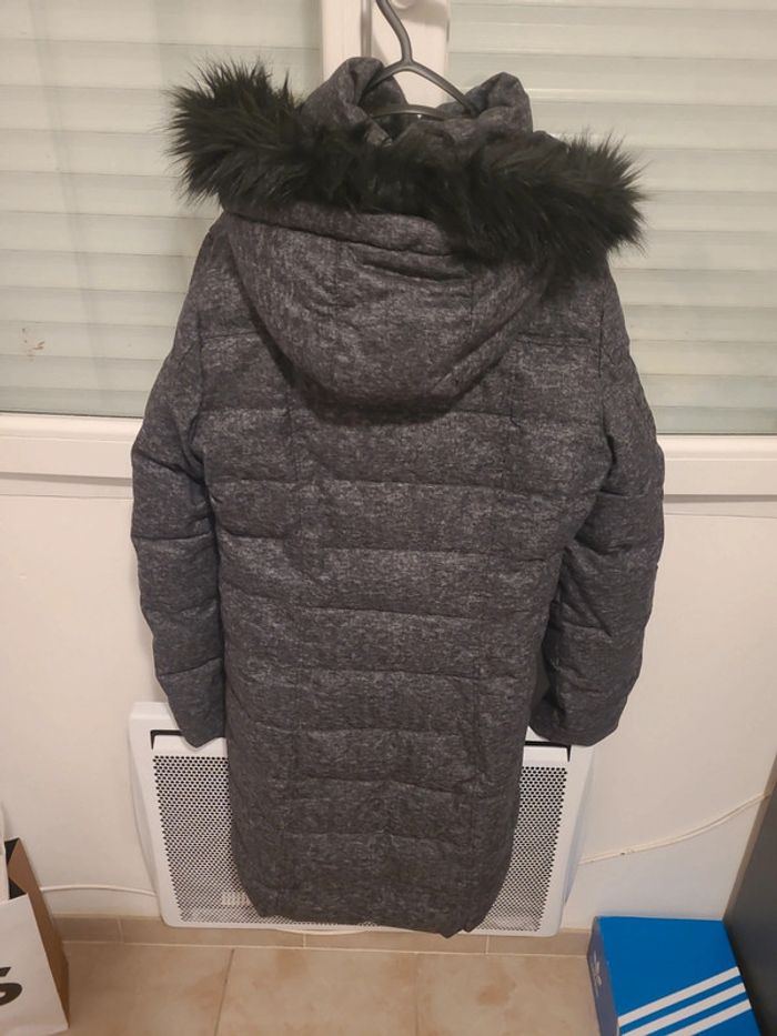 Doudoune grise taille 40 camaieu - photo numéro 2