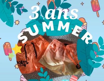 Lot shorts 🌞 3 ans