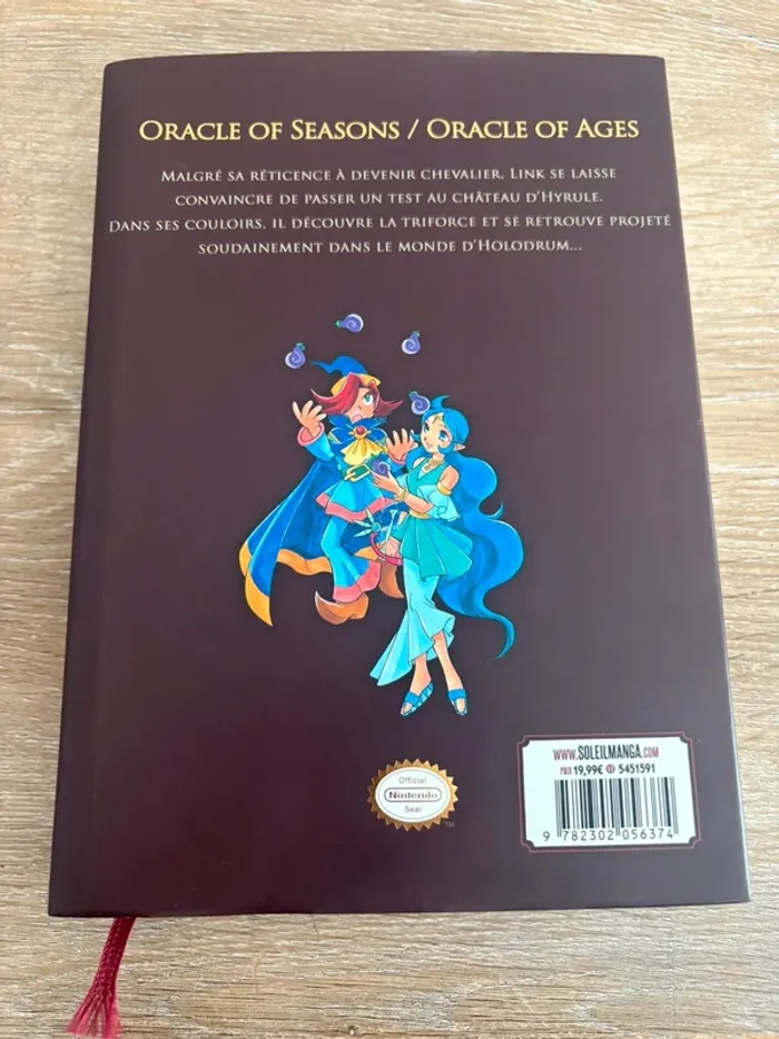Oracle of seasons / oracle of ages manga zelda perfect edition - photo numéro 3