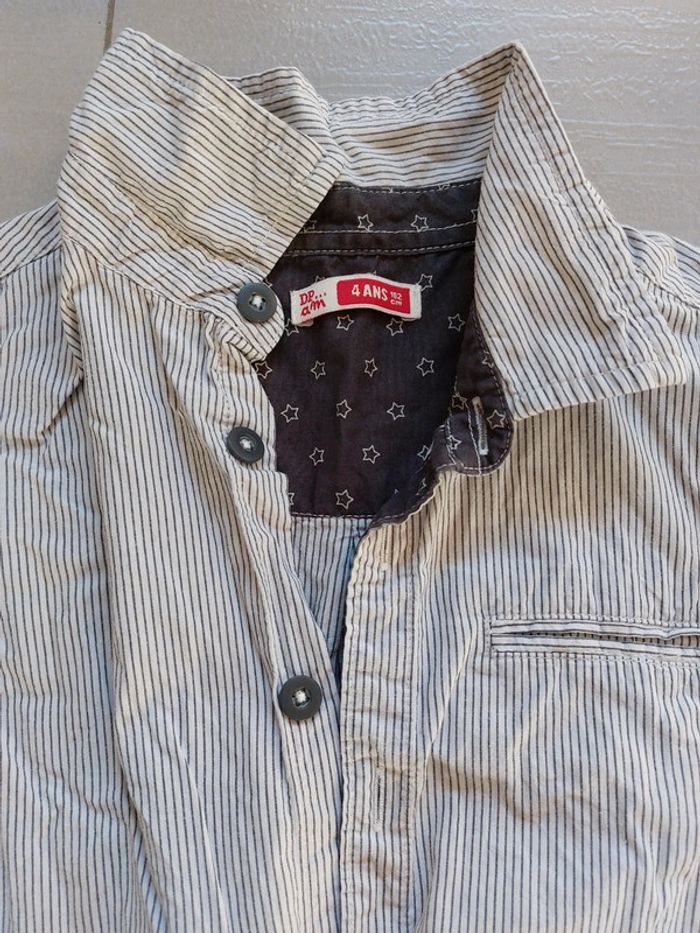 Chemise à fines rayures - photo numéro 2