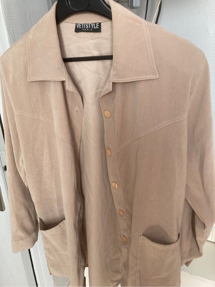 Veste toucher daim - photo numéro 2