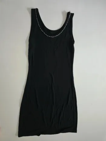 Robe noir doublée