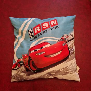 Coussin cars 30cm sur 30cm