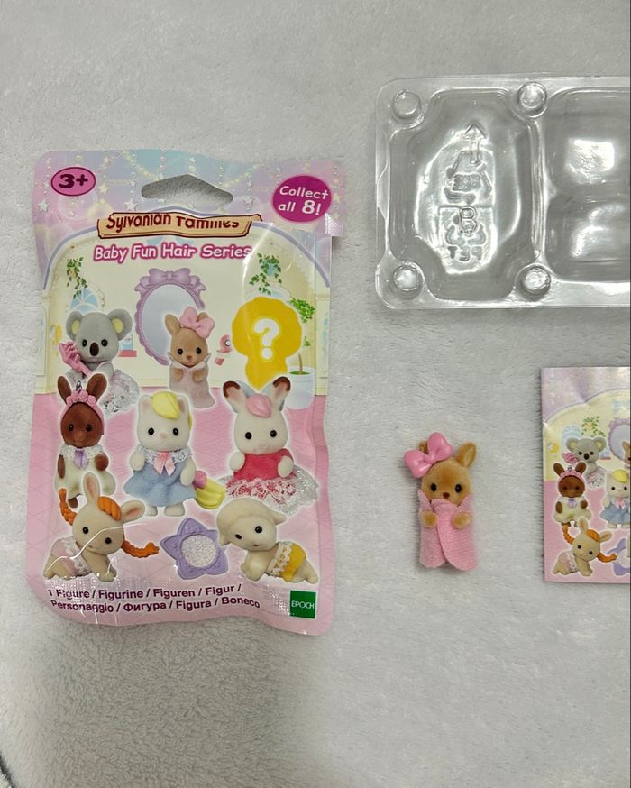 Sylvanian families sachet surprise baby fun hair