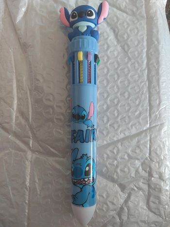 Stylo 10 couleurs Stitch