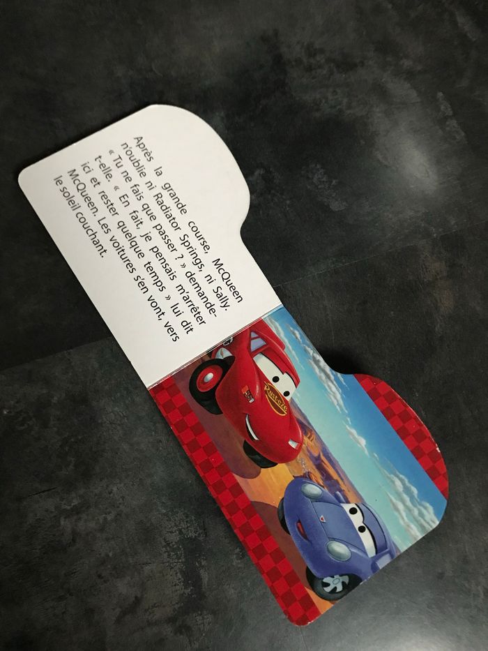 Livre pour enfant Cars voici Sally Disney Pixar - photo numéro 4