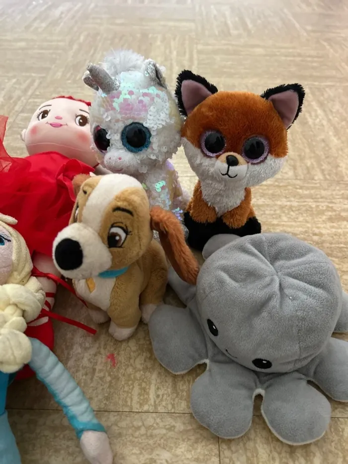 Lot de peluches - photo numéro 2