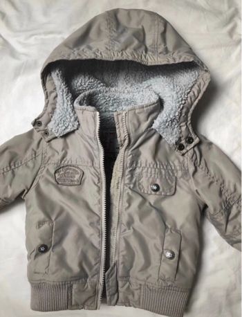 Manteau bébé garçon + bonnet et écharpe