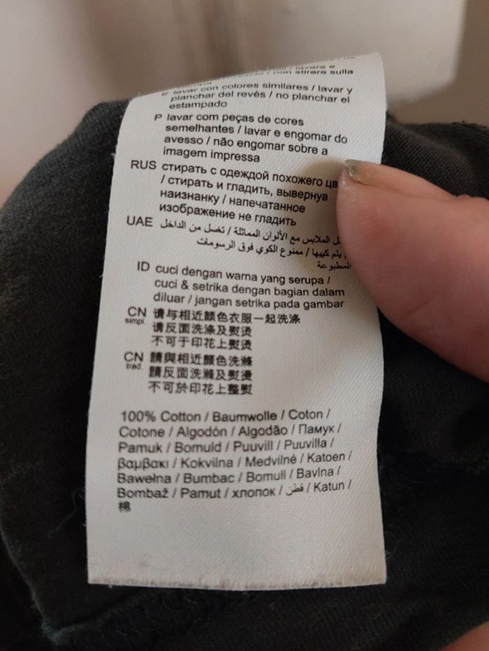 Tee-shirt noir Taille 8-9 ans - photo numéro 4