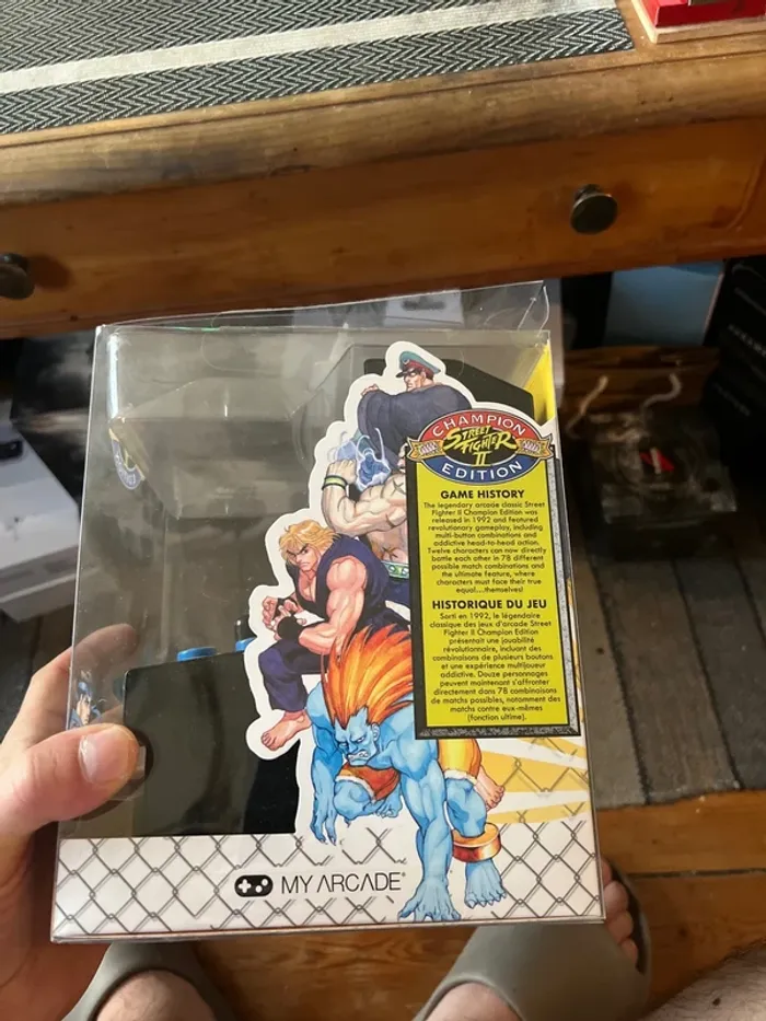 Borne arcade champion Street Fighter 2 édition limitée rare collector - photo numéro 2