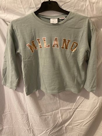 Sweat ZARA “MILANO” – 4/5 ans – très bon état