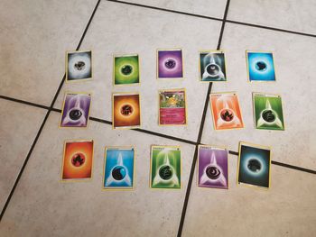 Lot cartes Pokémon brillante dedenne