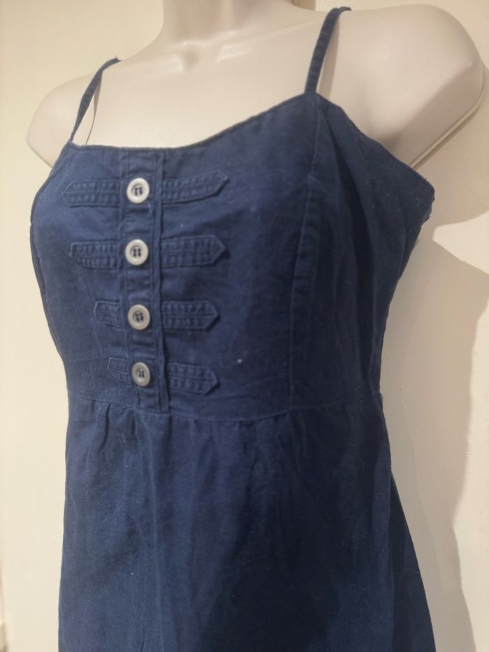Cache-cache, robe bleu marine à bretelles 38 - photo numéro 5