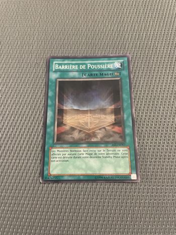 Carte Yu-Gi-Oh! Barrière de poussière AST-FR087