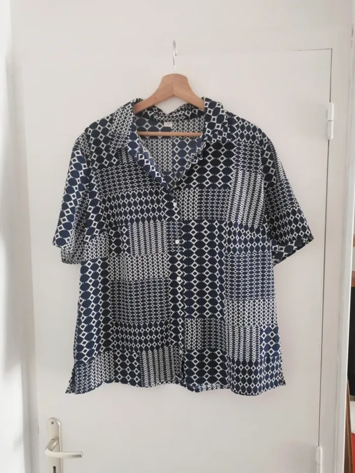 Chemise manche courte vintage