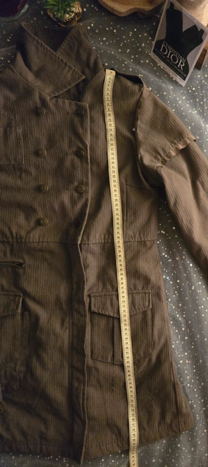 Manteau kaki Beyouk - photo numéro 6