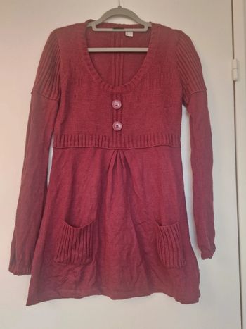 Pull long bordeaux, 36/38