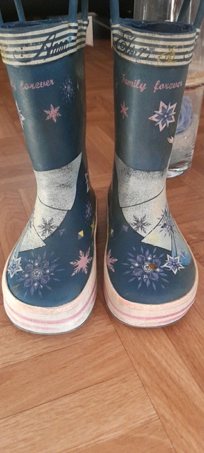 Bottes de pluie reine des neiges - photo numéro 8
