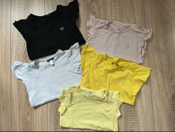 Lot tee-shirts fille 8 ans
