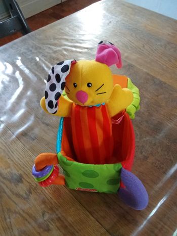 Boîte surprise lapin Fisher Price