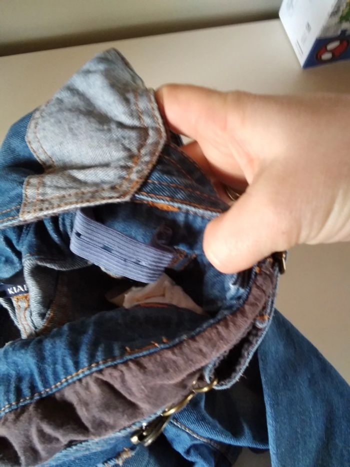 Salopette jeans 18 mois - photo numéro 5