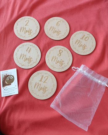 Cartes étapes en bois