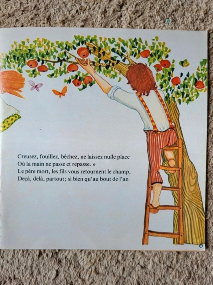 Livre des années 80 Fables de La Fontaine Collection Fabliaux - photo numéro 4