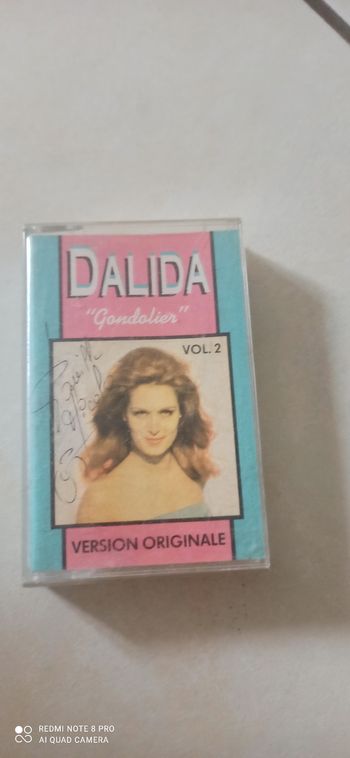 Cassette audio dalida
