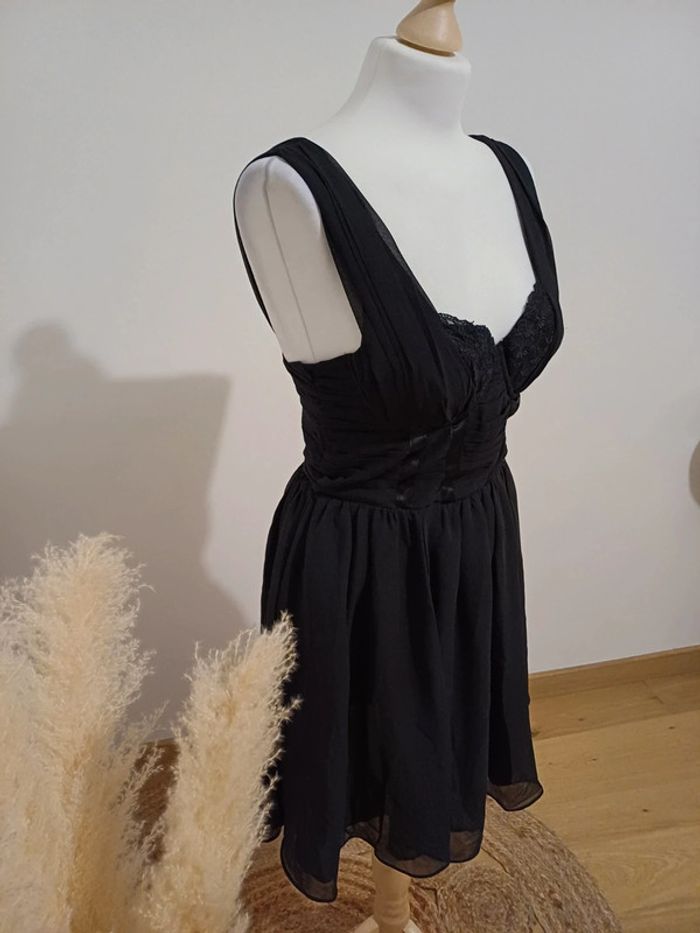 Robe noire cœur sexy H&M taille S 36 - photo numéro 6