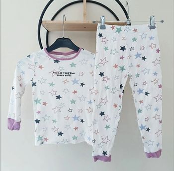 3-4 ans pyjama coton côtelé Primark mi saison 104 cm taille plutôt grand