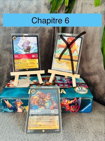 Lot cartes Lorcana Disney légendaire chapitre 6 