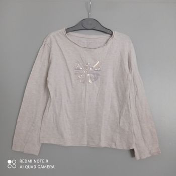 T-shirt beige crème 5ans