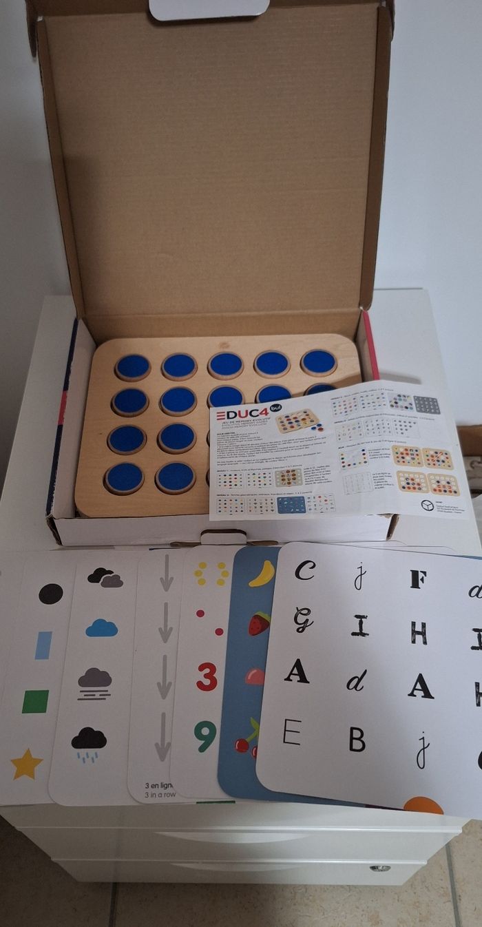 Jeu de memory évolutif en bois - photo numéro 5