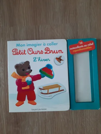 Livre petit ours brun