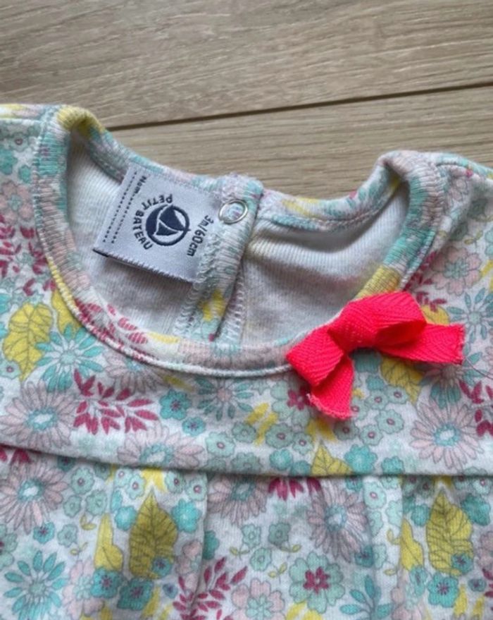 T-shirt MC liberty - Petit Bateau - 3mois - photo numéro 3